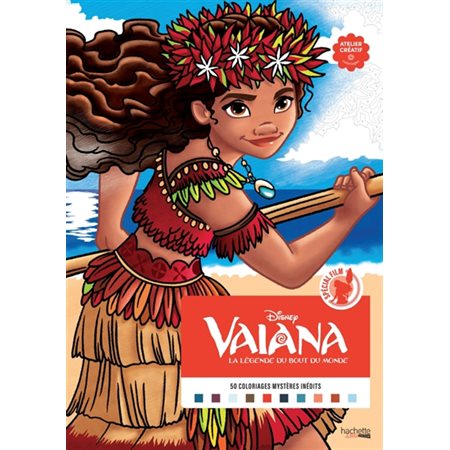 Vaiana : Spécial Film : Coloriages mystères Disney