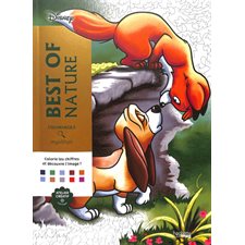 Best of nature : Coloriages mystères Disney : Colorie les chiffres et découvre l'image !