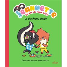 Le plus beau dessin : Jeannette : La vie du bon côté : Couverture rigide