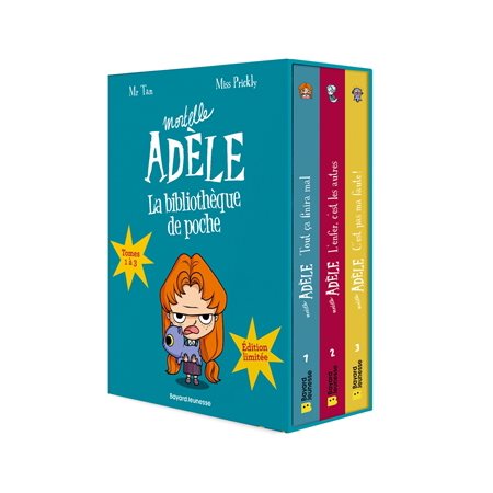 Mortelle Adèle : La bibliothèque de poche : Comprends les tomes 01-02-03 : Bande dessinée