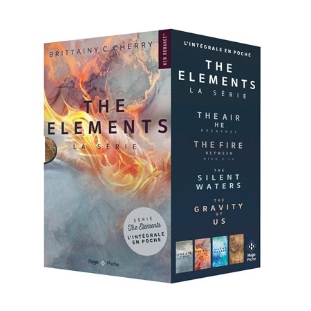 Coffret The elements (FP) : Comprends T.01 à T.04 : L'intégrale : Hugo poche. New romance : NR