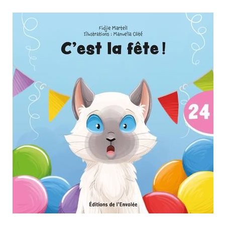 C'est la fête ! : C'est parti, je lis ! T.24 : Couverture souple