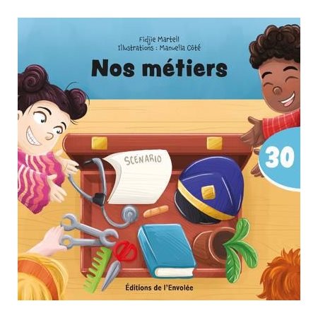 Nos métiers : C'est parti, je lis ! T.30 : Couverture souple