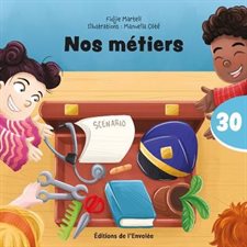 Nos métiers : C'est parti, je lis ! T.30 : Couverture souple