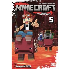 Minecraft, le manga officiel : Voyage au bout du monde T.05 : Manga : JEU