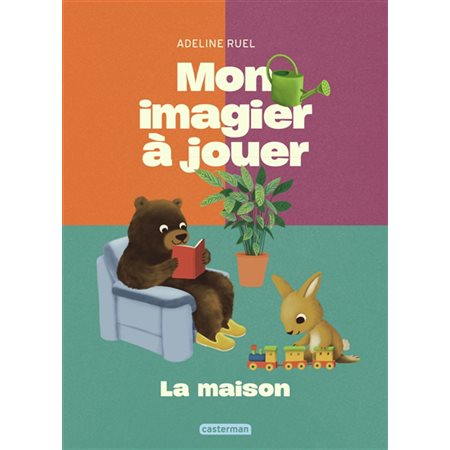 La maison : Mon imagier à jouer : Livre cartonné