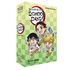 Coffret : Demon slayer school days : Coffret collector : Comprends les tomes 01 et 02 : Manga : ADO : SHONEN
