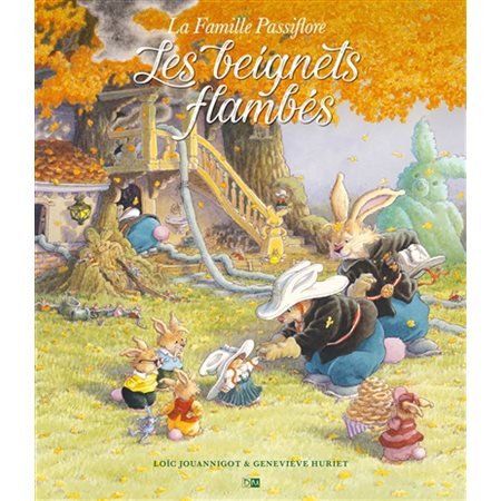 Les beignets flambés : La famille Passiflore : Bande dessinée