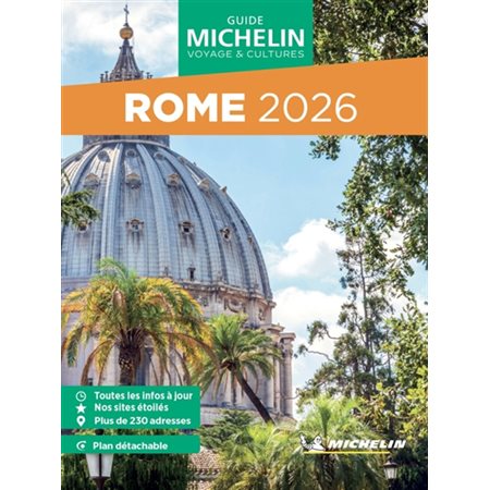 Rome 2026 (Michelin) : Le guide vert. Week-end : Édition 2025