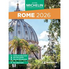 Rome 2026 (Michelin) : Le guide vert. Week-end : Édition 2025