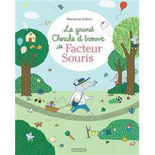 Le grand cherche et trouve de Facteur Souris : Les albums Casterman : Couverture rigide