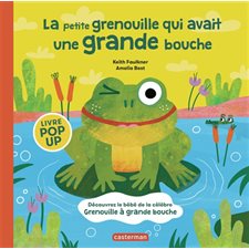 La petite grenouille qui avait une grande bouche :  Mes livres animés Casterman : Livre pop up : Livre cartonné