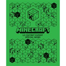 Minecraft : Le coffret expert spécial bâtisseur mobs : Contient 3 livres, un poster, un jeu de plateau et une maquette de zombie