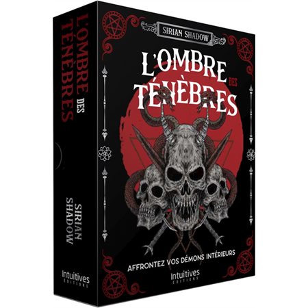 Coffret : L'ombre des ténèbres : Affrontez vos démons intérieurs : Comprend 1 livre de 112 pages + 44 cartes