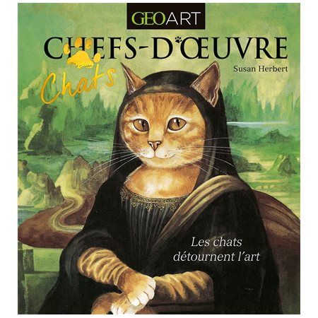 Chats-d'oeuvre : Les chats détournent l'art : Géo art