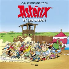 Calendrier Astérix 2026 : Astérix et les chefs !