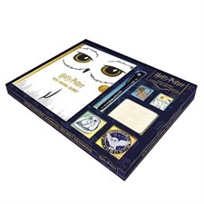Harry Potter : Mon coffret Hedwige journal intime et papeterie : Edition 2025 : 1 gomme + 1 porte-clé Hedwige, 2 masking tapes décoratifs, 1 mini bloc-pelable, etc.