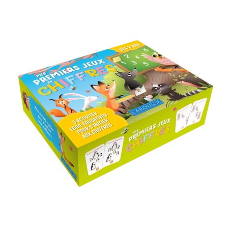 Mes premiers jeux de chiffres : 5 activités ludo-éducatives pour s'initier aux chiffres : Dès 3 ans : Larousse primaire