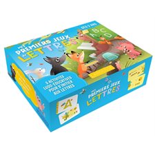 Mes premiers jeux de lettres : 5 activités ludo-éducatives pour s'initier aux lettres : Dès 3 ans : Larousse primaire