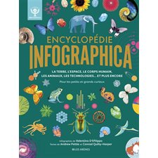 Encyclopédie infographica : La Terre, l'espace, le corps humain, les animaux, les technologies ... et plus encore : Pour les petits et grands curieux