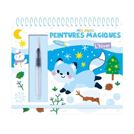 L'hiver : Mes jolies peintures magiques : 7 jeux cherches et trouve pour apprendre les chiffres et les couleurs : À l'eau