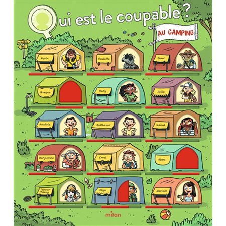 Qui est le coupable ? : Au camping