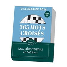 365 mots croisés : Calendrier 2026 : Collection Silver