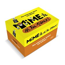 Petit apéro : Mime-le si tu peux (6e ed)