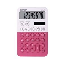 Calculatrice de poche EL-760R rose