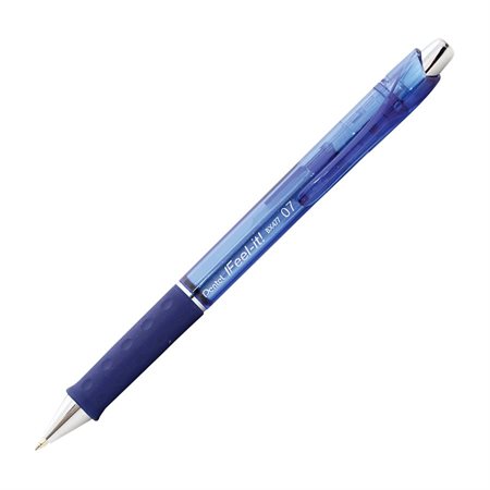 Stylo à bille retractable Feel-it! bleu