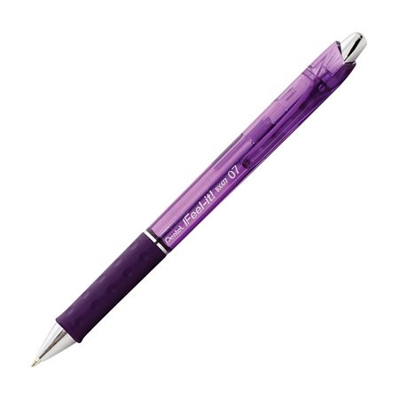 Stylo à bille retractable Feel-it! violet