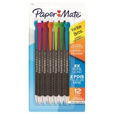 Porte-mines Write Bros® Paquet de 12 couleurs variées