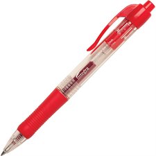 Stylo à encre gel rétractable Integra 0,7 mm rouge