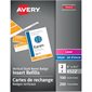 Insertions pour insignes d'identification