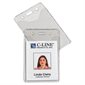 Porte-cartes d'identification 2-3 / 8 x 3-3 / 8 po Vertical