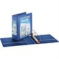 Reliure XtraLife® ClearVue® Locking Slant-D® 3 po bleu