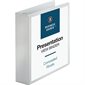Reliure de présentation professionnelle 2 po blanc
