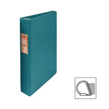 Reliure robuste à anneaux en D 1 po. vert