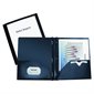 Couverture de présentation personnalisable bleu foncé