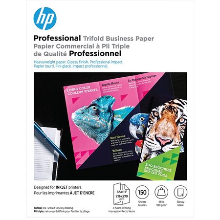 Papier d'affaire à 3 plis HP Professional