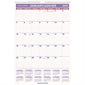 Calendrier mural mensuel recyclé (2026) 15-1 / 2 x 22-3 / 4 po