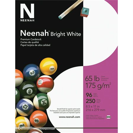 Papier couverture blanc brillant Neenah®