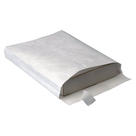 Enveloppe en Tyvek® expansible Ouverture au bout. 10 x 16 x 4 po. (50)