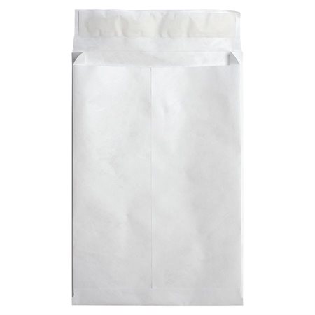 Enveloppe en Tyvek® expansible Ouverture au bout. 12 x 16 x 2 po. (100)