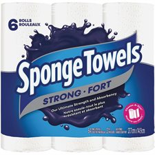 SPONGE TOWELS  6ROLLS 64sht