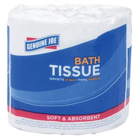 Rouleaux de papier hygiénique Boîte de 96 400 feuilles - 4 x 3 po.