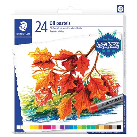 Pastels à l’huile pqt 24