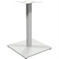 Base de table carrée Hauteur : 28 po blanc