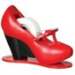 Dévidoir à ruban "Scotch Soulier" rouge