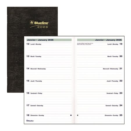 Agenda hebdomadaire de poche (2026)